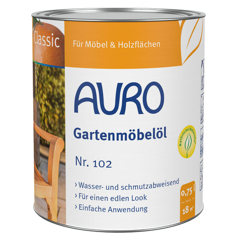 AURO Gartenmöbelöl Bangkiraiöl Classic Nr. 102