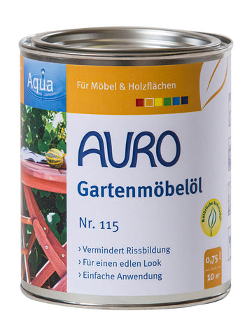 AURO Gartenmöbelöl Aqua Nr. 115