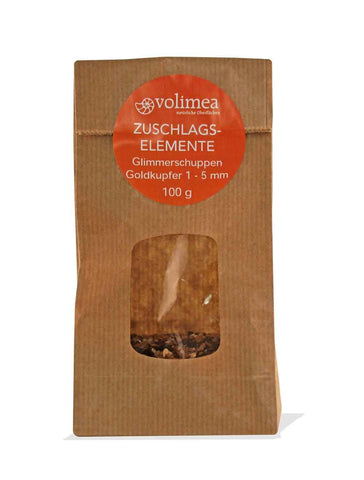 Volimea Glimmerschuppen Goldkupfer 1-5 mm